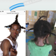 A screenshot of the Instagram post made by a Canadian substitute teacher mocking the hair of a young black student